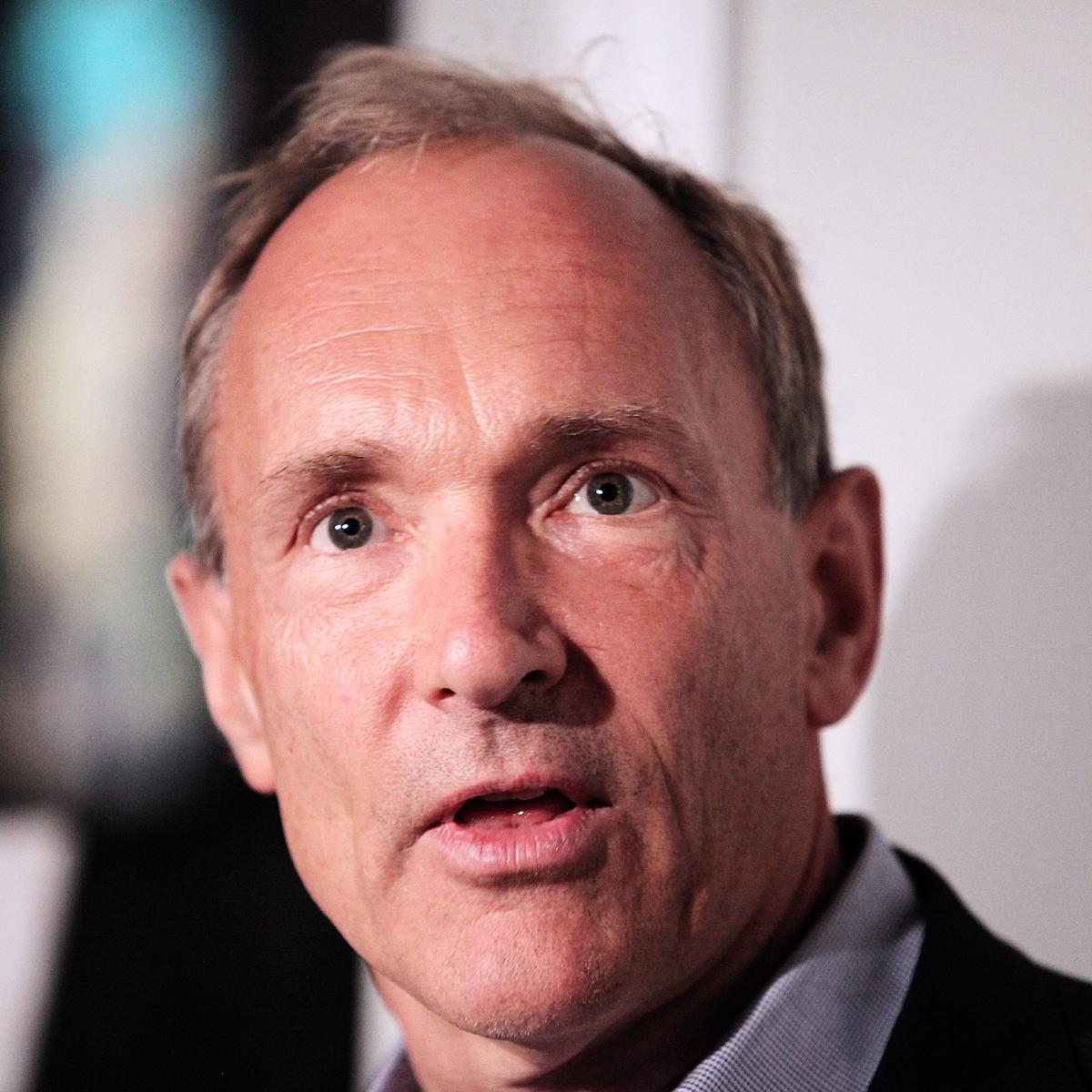 Photograph of Sir Tim Berners-Lee for client Sapient Nitro by professional photographer Julian Hanford